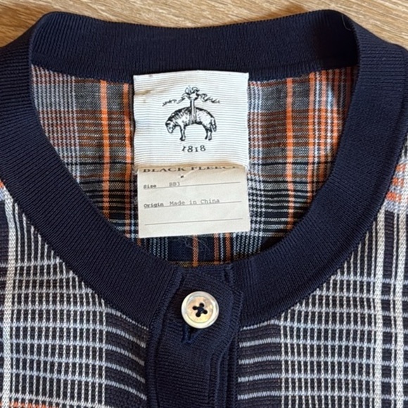 Brooks Brothers Black Fleece Thom Browne Knit Sweater SZ BB3 large - Picture 8 of 9